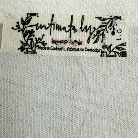 NWT FREE PEOPLE INTIMATELY PUFF SLEEVE BODYSUIT SIZE LARGE - Picture 12 of 16